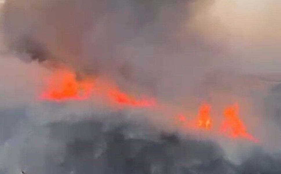 Oğuzeli'nde buğday tarlasında yangın