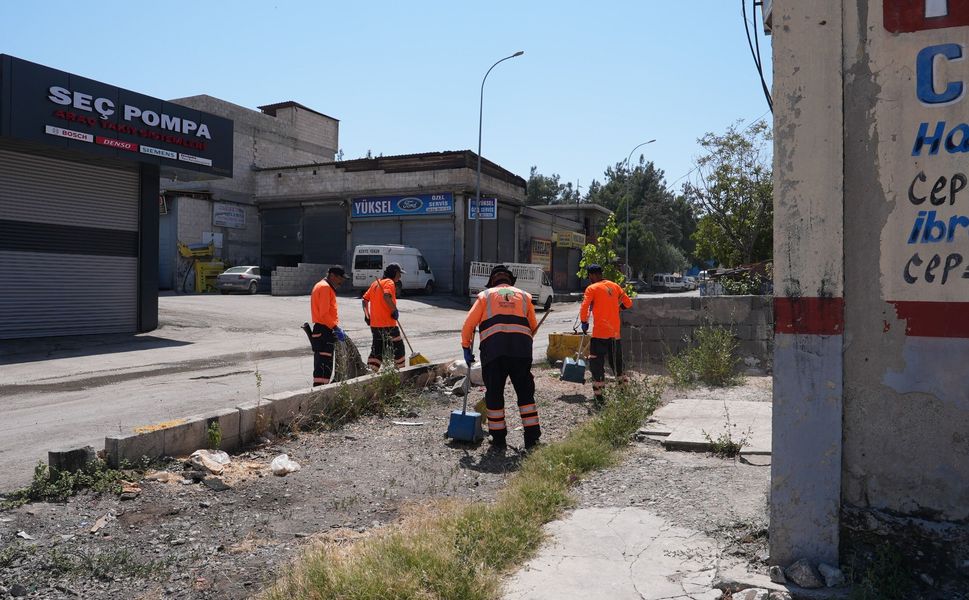 Şehitkamil’den KÜSGET'te kapsamlı temizlik seferberliği