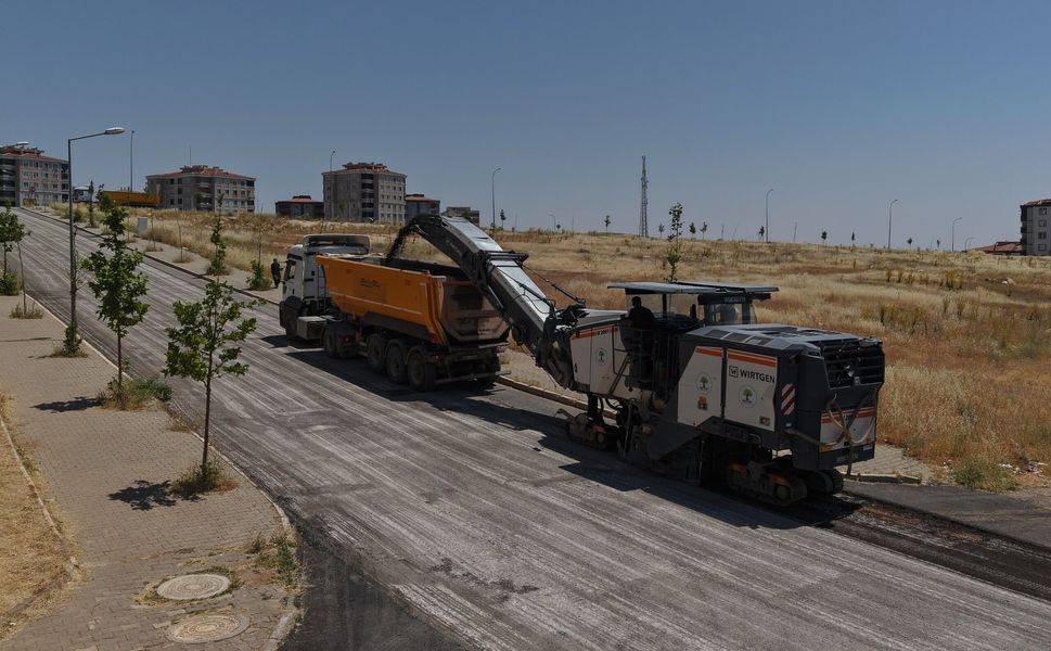 Şehitkamil’de asfalt çalışmaları hız kesmiyor