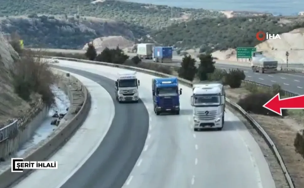 Gaziantep'te otoyolda dron destekli denetimlerde 106 bin araç kontrol edildi