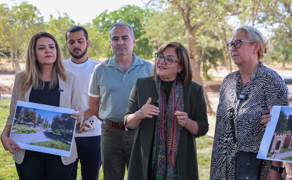 Başkan Şahin Türkiye’de ilk olacak Gastrobotanik Parkı’nı ziyaret etti