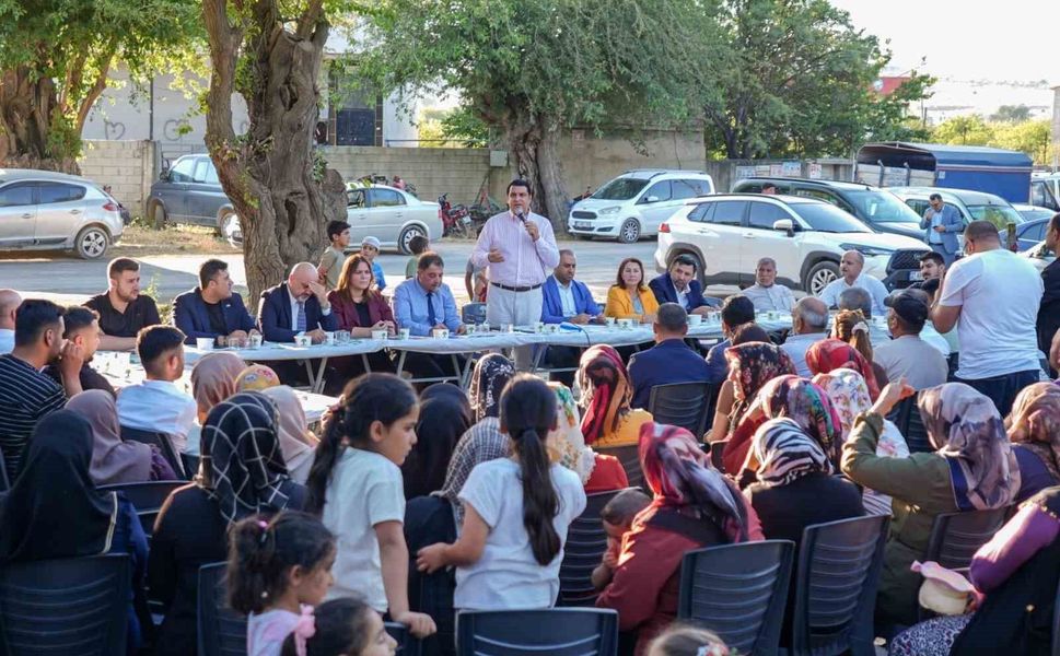 Başkan Yılmaz'dan Erikli Mahallesi'ne ziyaret
