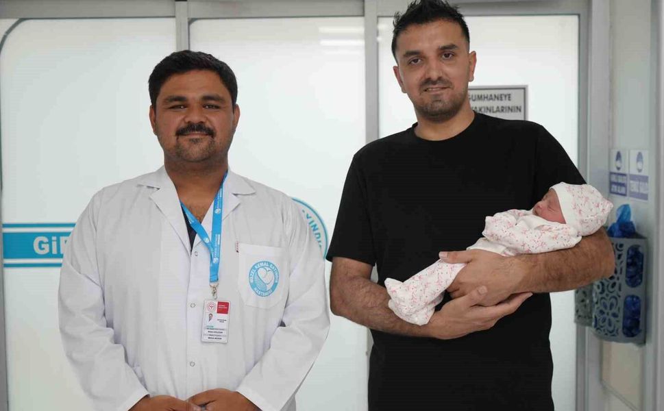 Doktorlar sezaryen dedi, normal doğum için Şırnak'tan Gaziantep'e geldi