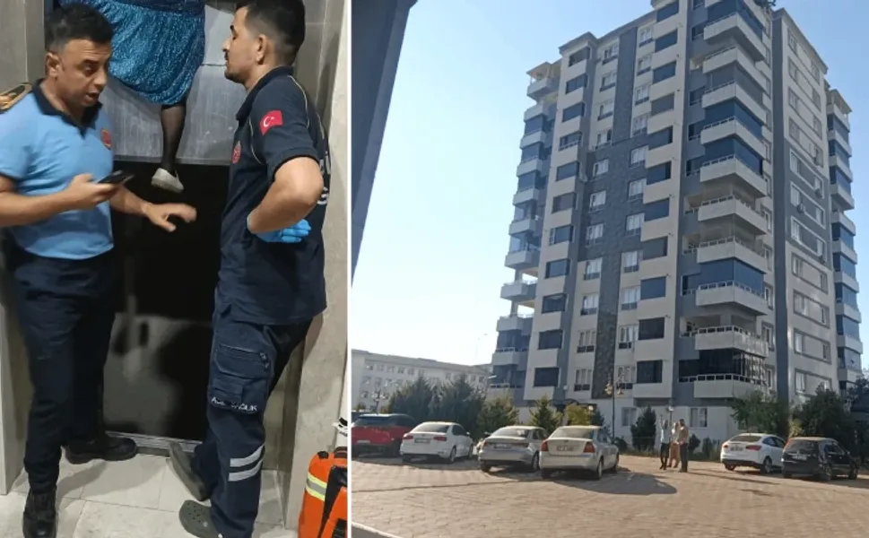 Korkunç olay! Gaziantep'te asansörde sıkışan kadın hayatını kaybetti