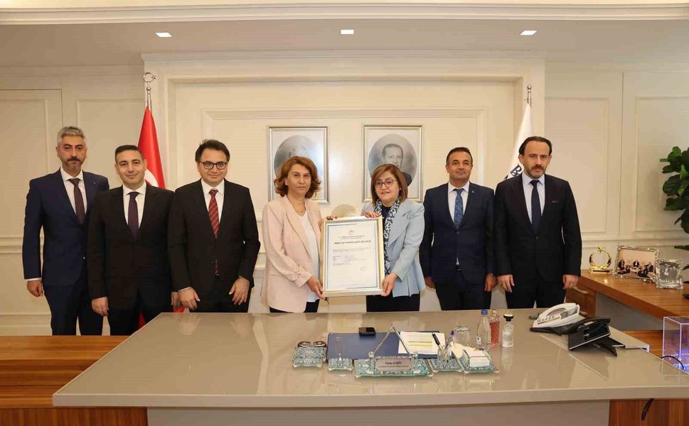GASKİ, 'Mavi Su Verimliliği Belgesi'ni almaya hak kazandı