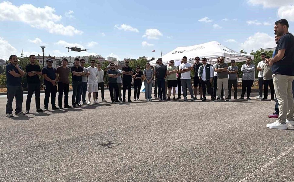 Gaziantep'te dron destekli habercilik eğitim programı yapıldı