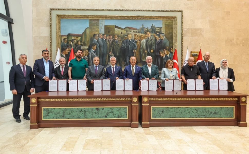 Gaziantep'e iki yeni eser: Cami ve 4-6 Yaş Kur’an Kursu protokolü imzalandı