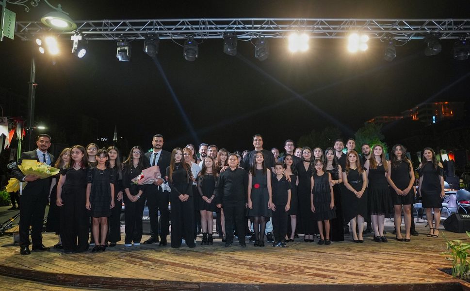 Şehitkamil'den Vadi Park'ta müzik dolu gece