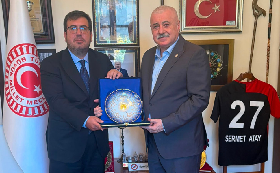 Adalet Bakan Yardımcısı Can Tuncay’dan TBMM İdare Amiri Sermet Atay’a ziyaret