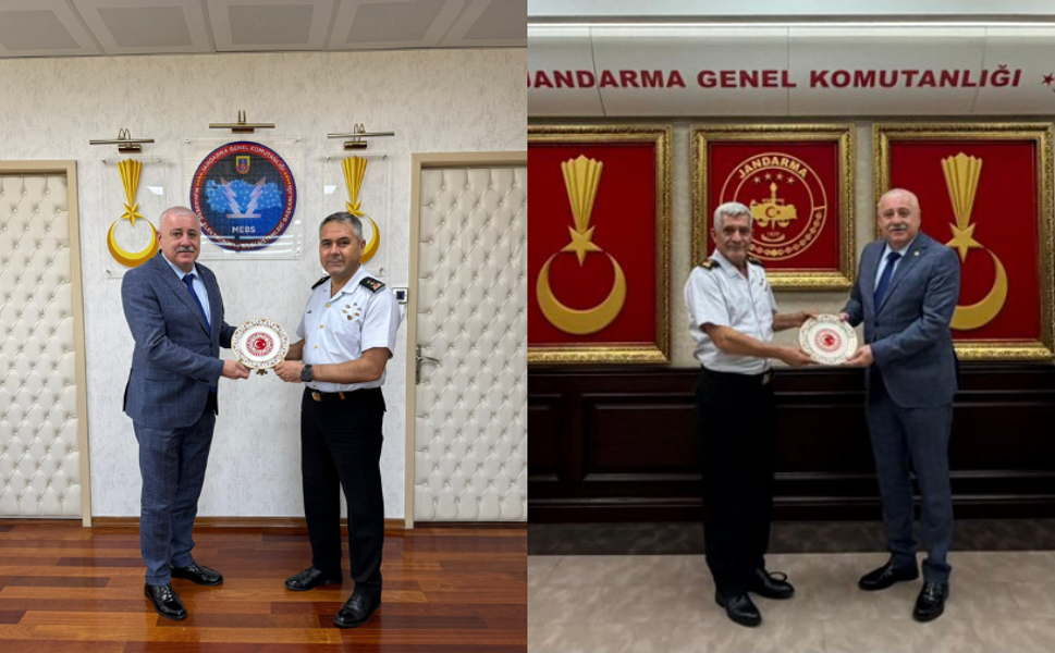 TBMM İdare Amiri Sermet Atay’dan Jandarma Genel Komutan Yardımcılarına hayırlı olsun ziyareti