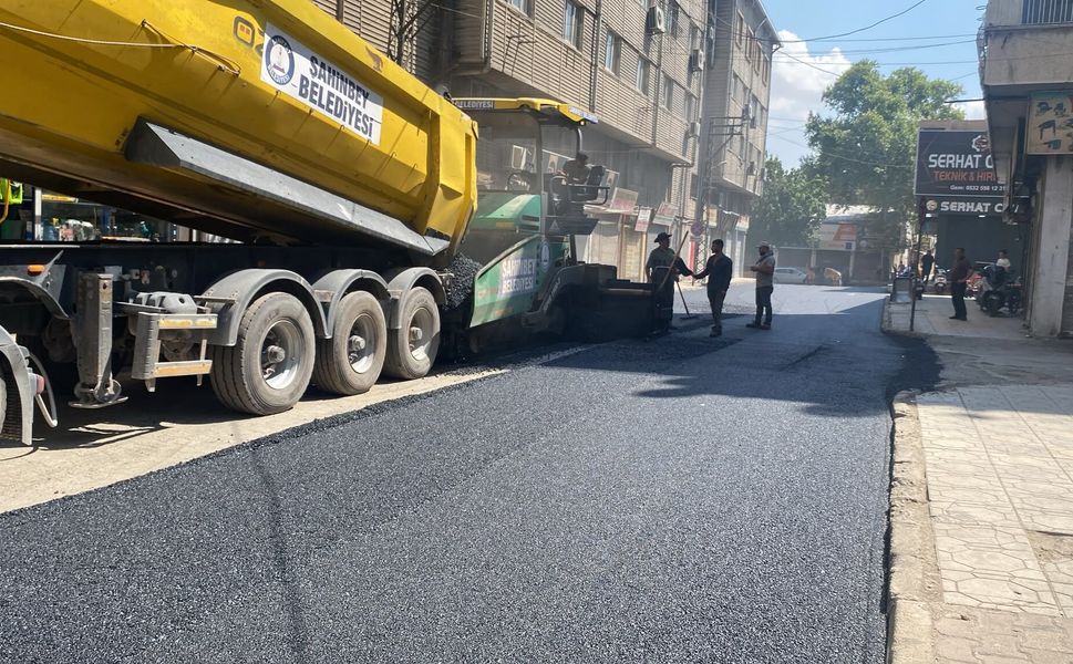 Şahinbey’de asfalt çalışmaları aralıksız sürüyor