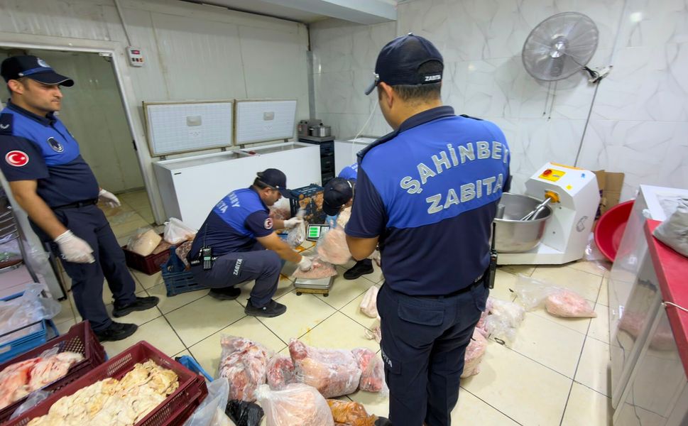 Şahinbey Belediyesi’nden halk sağlığı için sıkı denetim