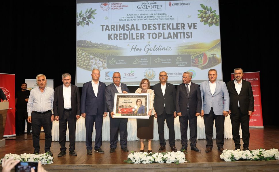 Gaziantep Büyükşehir, Tarımsal Destekler ve Krediler Bilgilendirme Toplantısı düzenledi