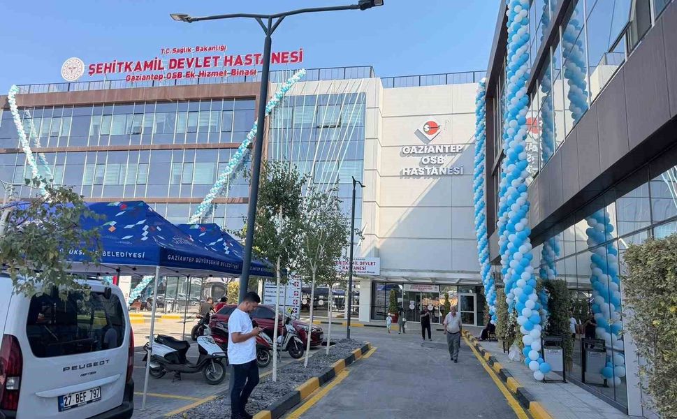 Gaziantep OSB'de hastane sevinci