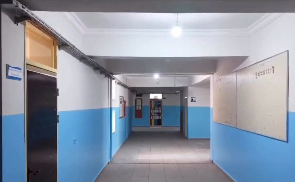Gaziantep'te denetimli serbestlik yükümlüleri okulların bakımını yaptı