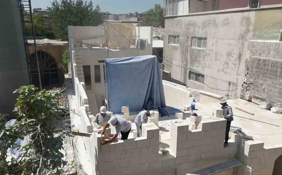 Gaziantep'te depremde hasar gören 200 yıllık Antepevleri restore ediliyor