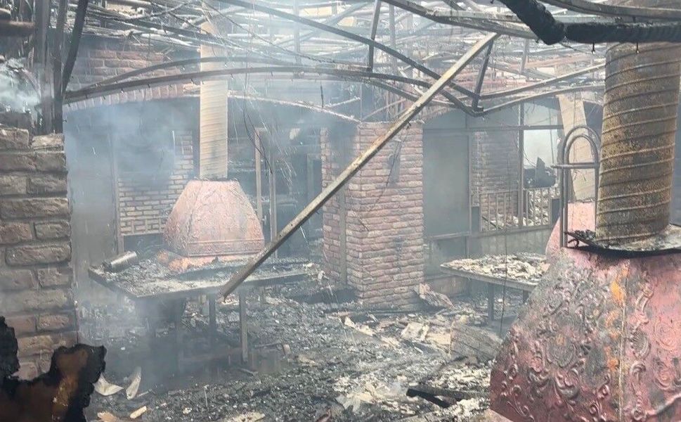 Gaziantep'te restoran yangını söndürüldü