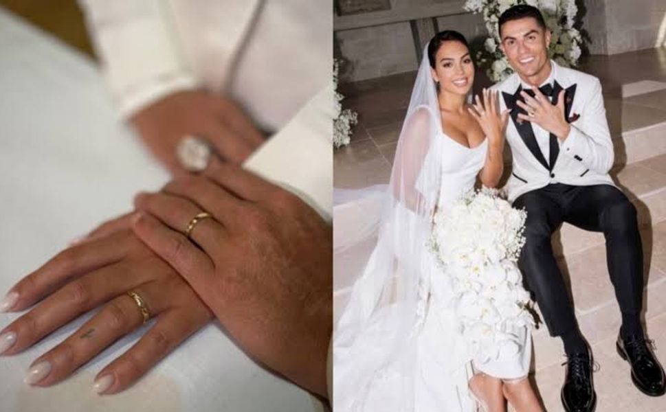 Cristiano Ronaldo ve Georgina Rodríguez evlendi