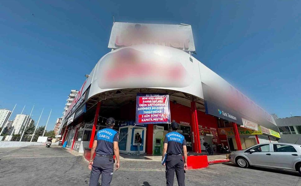 Gaziantep'te son kullanma tarihi geçmiş ürün satan zincir markete 3 gün kapatma cezası