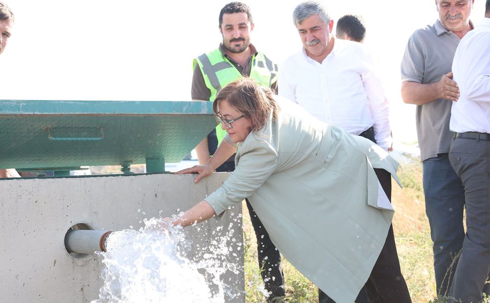 Yarım asırlık hasret sona erdi! Gaziantep’te tarım arazilerine can suyu verildi