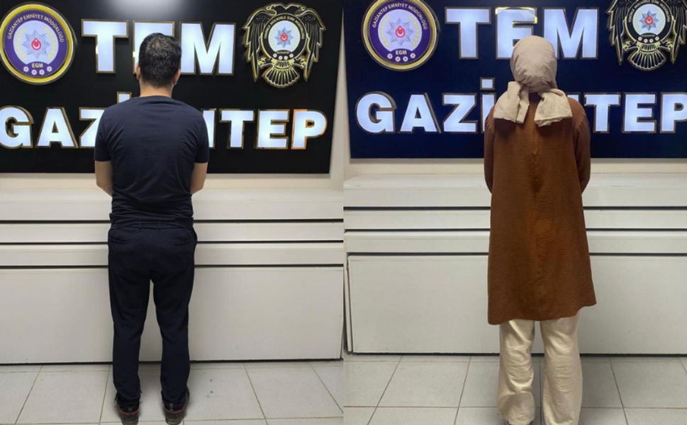 Gaziantep'te 6 yıl kesinleşmiş hapis cezası bulunan 2 şahıs yakalandı