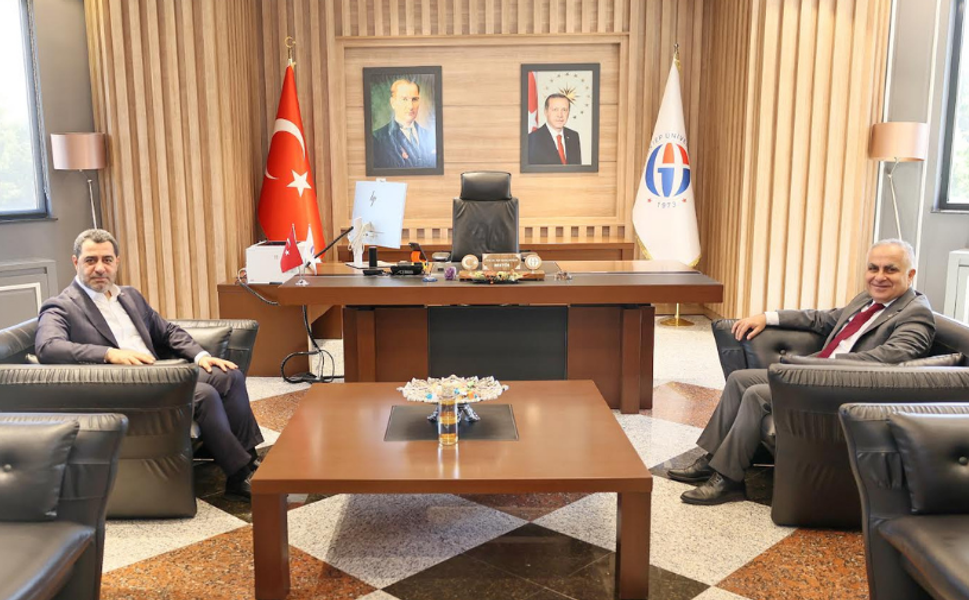 Milletvekili Bünyamin Bozgeyik’ten GAÜN Rektörü Doğan’a ziyaret