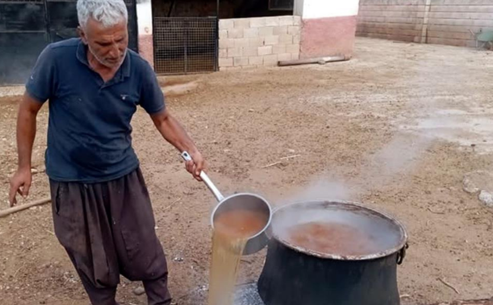Gaziantep'te gün pekmezi yapımına başlandı