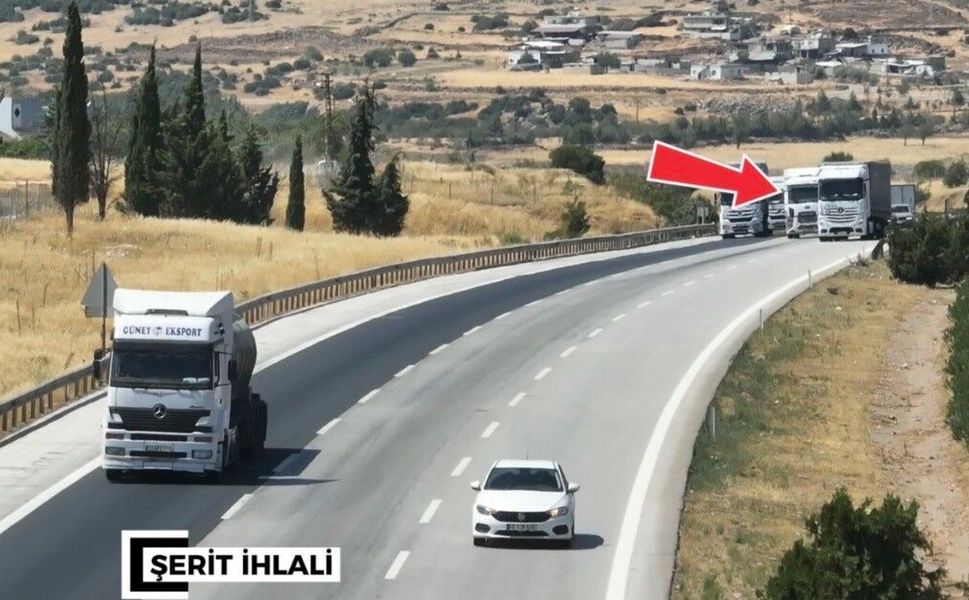 Gaziantep'te dron destekli trafik denetimi: 881 araca cezai işlem