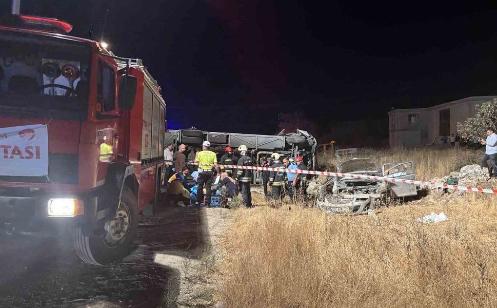 Gaziantep'te feci kaza: 7 ölü, 13 yaralı