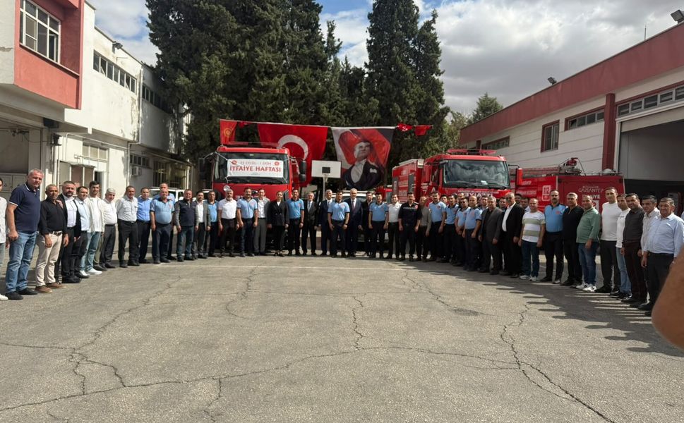 Gaziantep’te İtfaiye Haftası etkinliklerle kutlandı