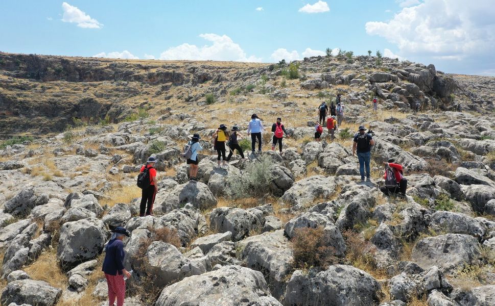 Rumkale’de festival heyecanı doğa yürüyüşüyle başladı