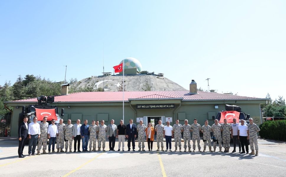 Şahin, Gaziantep Hava Radar Komutanlığı'nı ziyaret etti