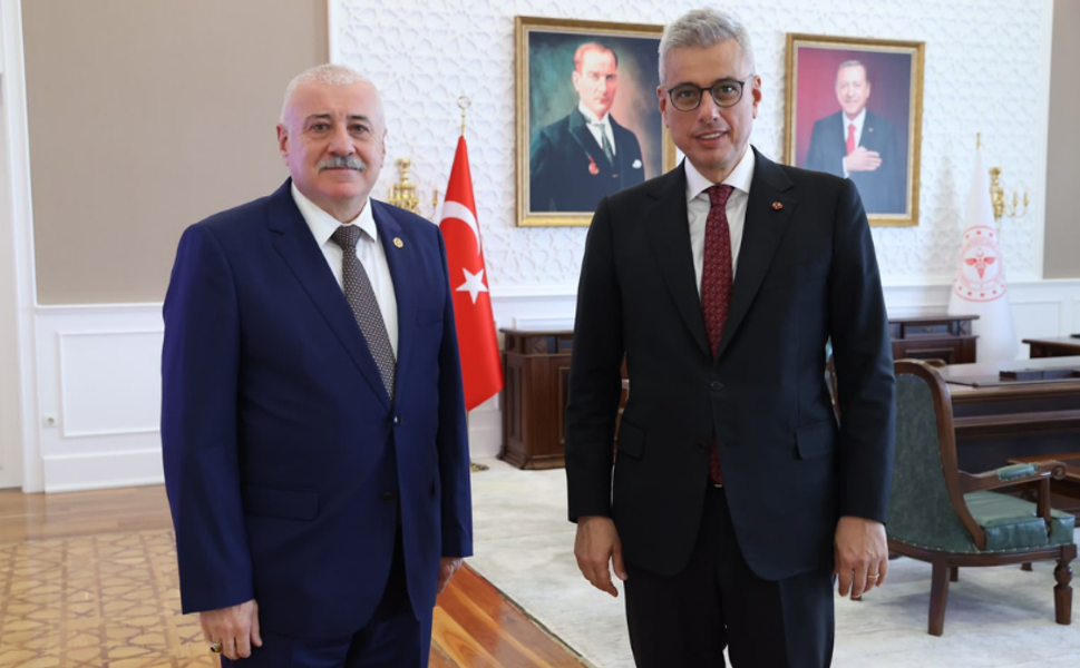 MHP Gaziantep Milletvekili Sermet Atay'dan Sağlık Bakanı Memişoğlu'na önemli ziyaret