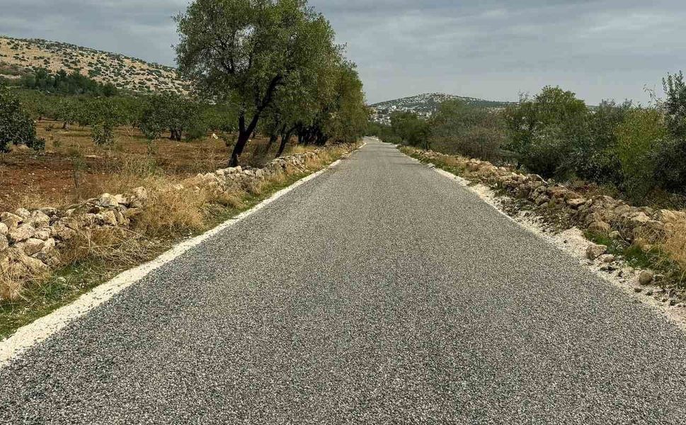 Araban'da bağlantı yolu asfaltı tamamlandı