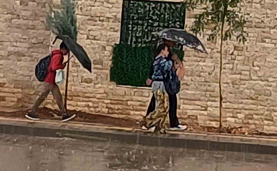 Araban'da sağanak etkili oldu