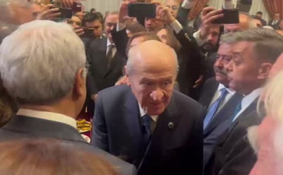 Devlet Bahçeli, DEM Parti heyetiyle bir araya geldi