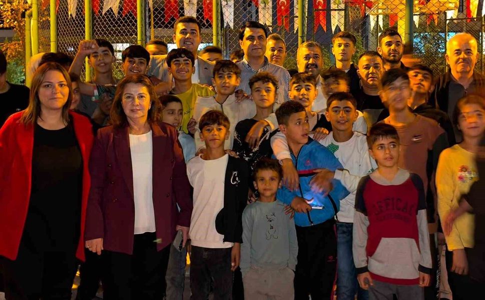 Başkan Yılmaz, Eydibaba'da yeni parkta incelemelerde bulundu