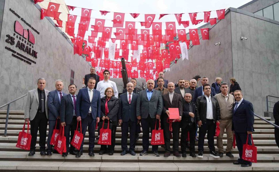 Gaziantepliler Federasyonu'ndan 25 Aralık Panorama Müzesi'ne anlamlı ziyaret