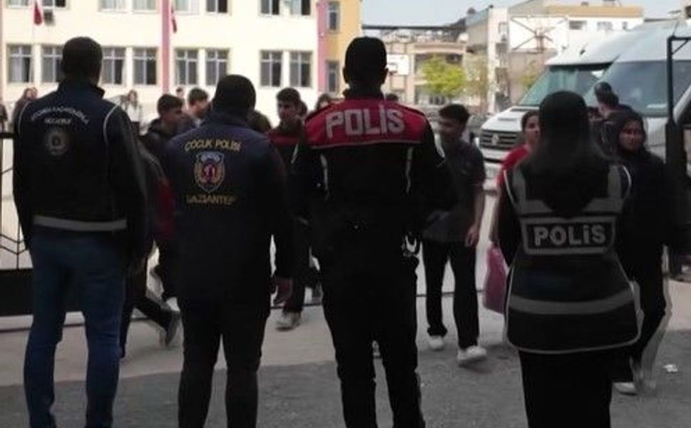 Gaziantep'te okul çevrelerinde huzur-güven-asayiş uygulaması
