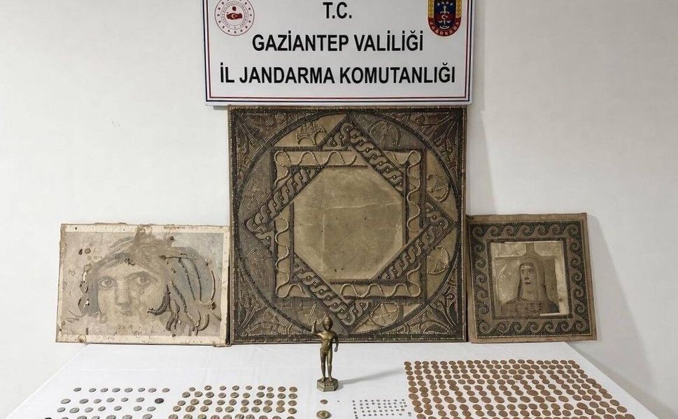 Gaziantep'te tarihi eser dolandırıcılığı operasyonu: 1 gözaltı