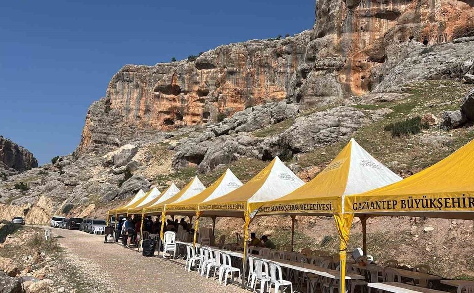 Gaziantep'te 'Tırmanış Festivali' düzenlendi