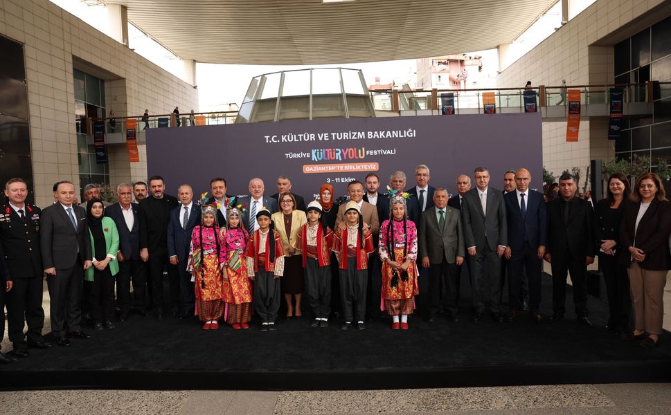 Kültür Yolu Festivali GastroAntep düzenlenen törenle başladı