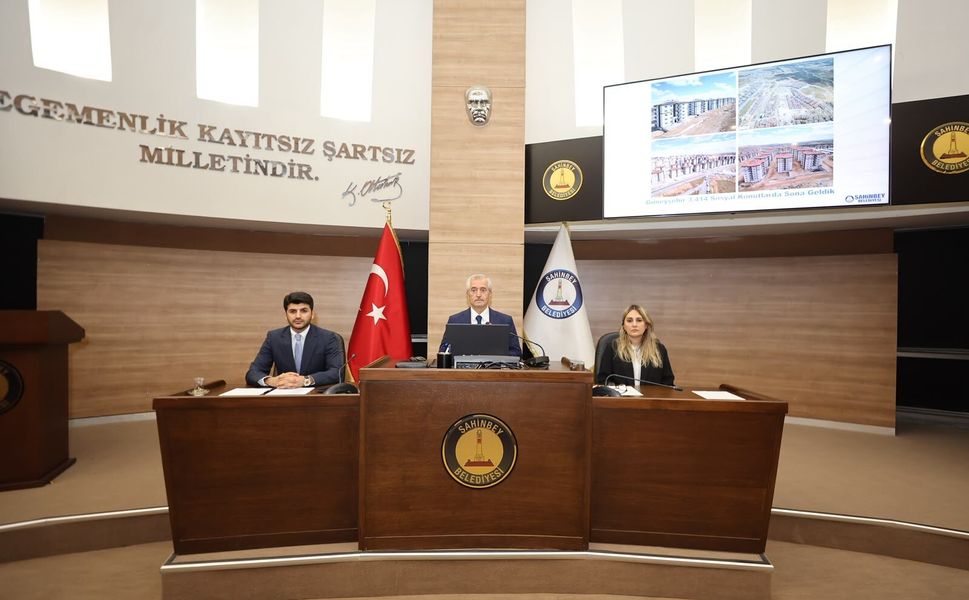 Şahinbey Meclisi'nde Ekim toplantısı: Yeni üyeler için seçim yapıldı