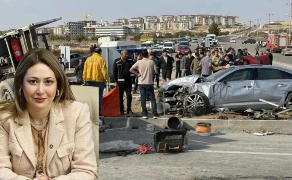 MHP'li milletvekili ve il başkanının konvoyunda kaza: 1 ölü, 7 yaralı