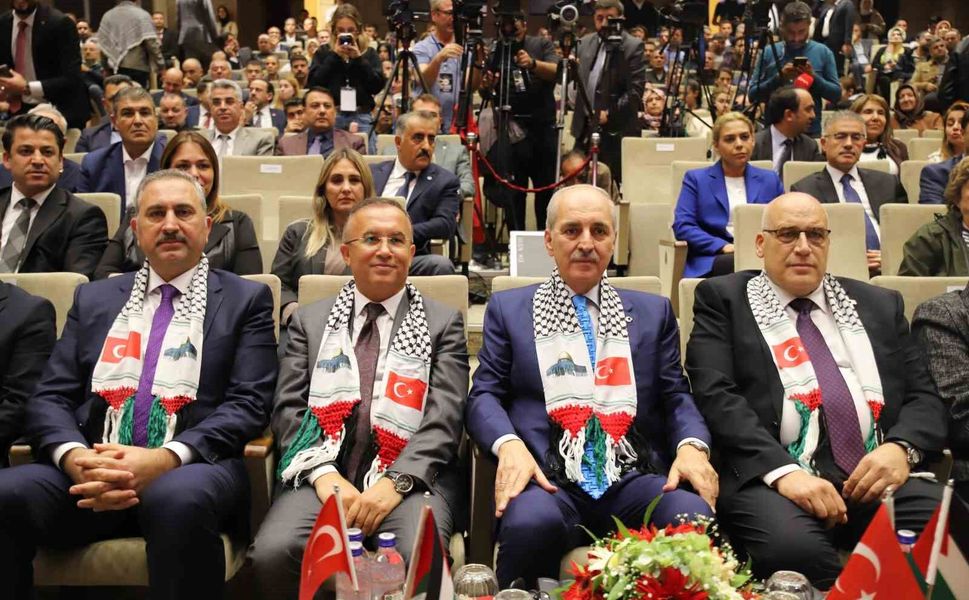 TBMM Başkanı Numan Kurtulmuş: 'Filistin özgür olana kadar büyük kurtuluş mücadelesine destek vermeye devam edeceğiz'