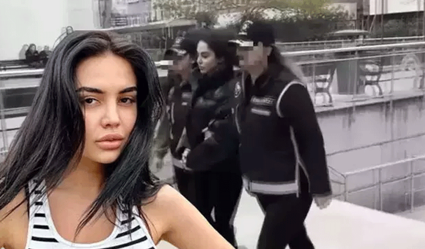 VİDEO/Sosyal medya fenomeni Ece Ronay T. ve beraberindeki 5 kişi, adliyeye sevk edildi