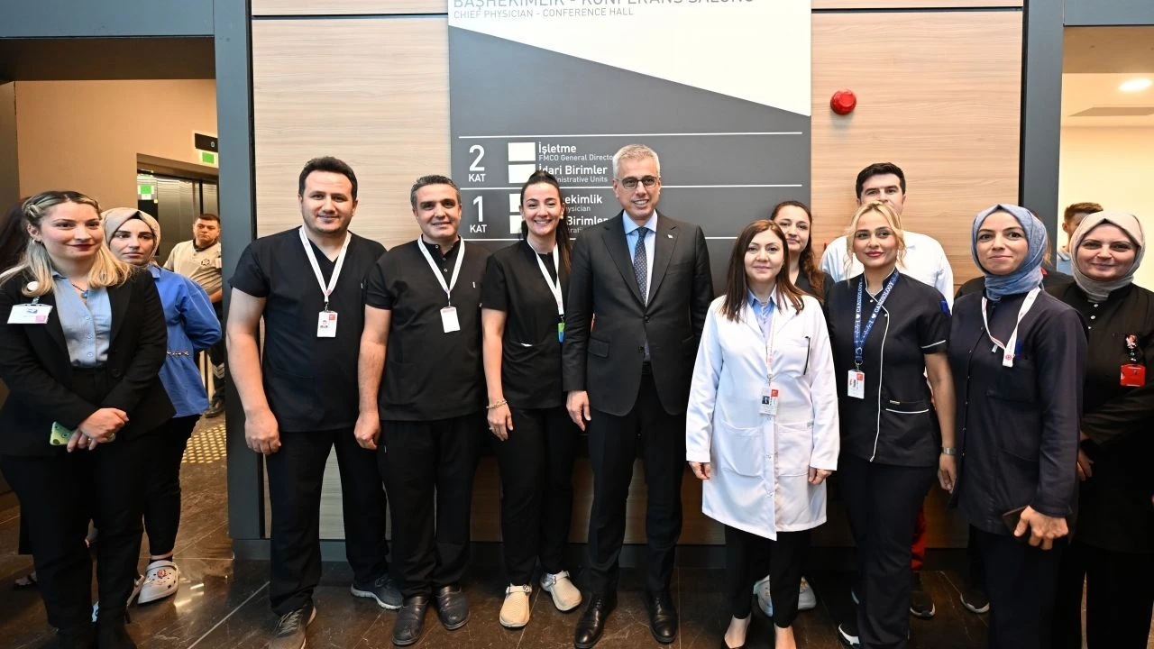 Saglik Bakani Memisoglu Gaziantep Sehir Hastanesini Ziyaret Etti