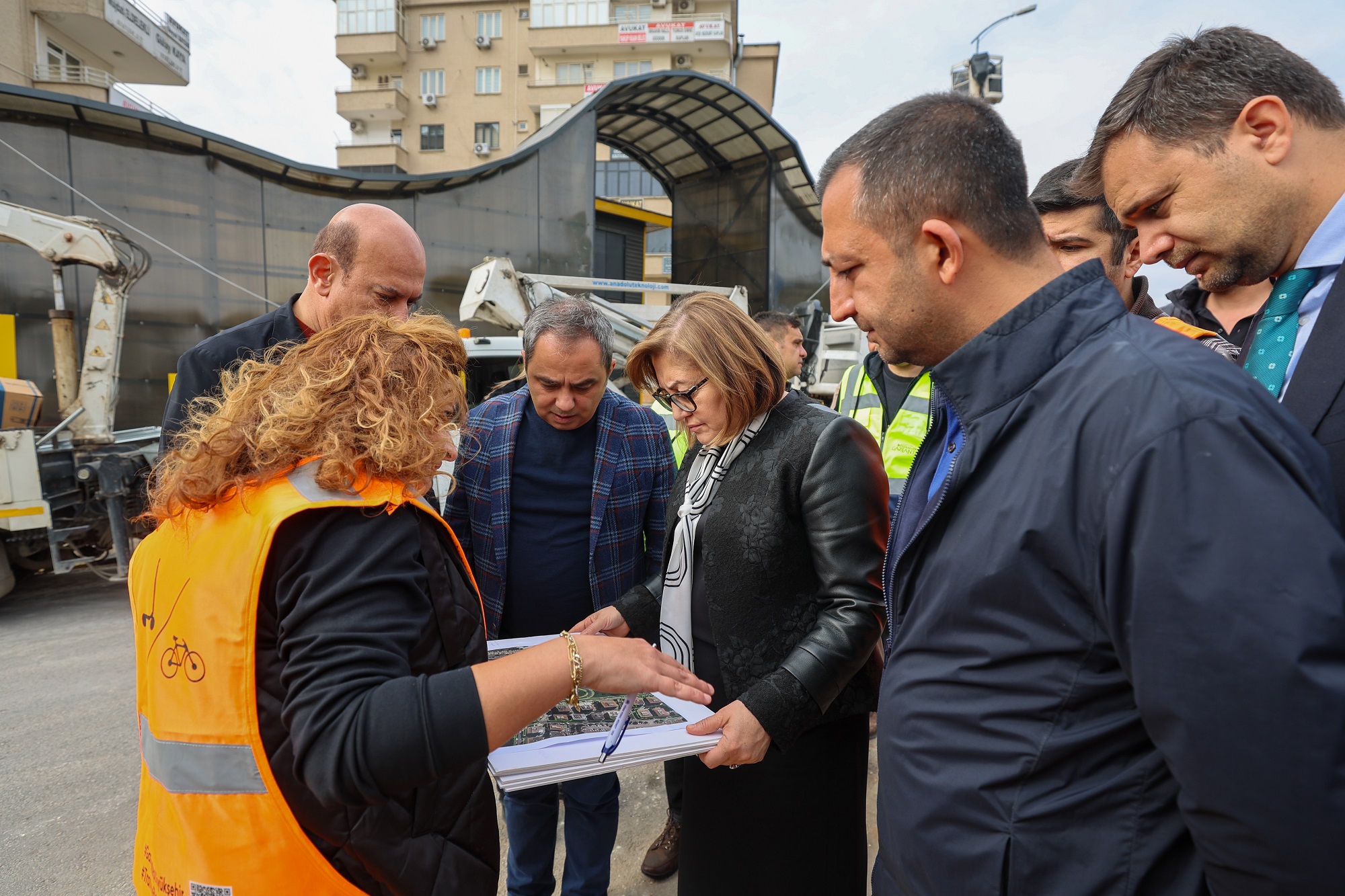 Gazi̇antep Büyükşehi̇r, Tugay Köprülü Kavşaği’nda Şeri̇t Arttirma Çalişmalarina Başladi (1)-1