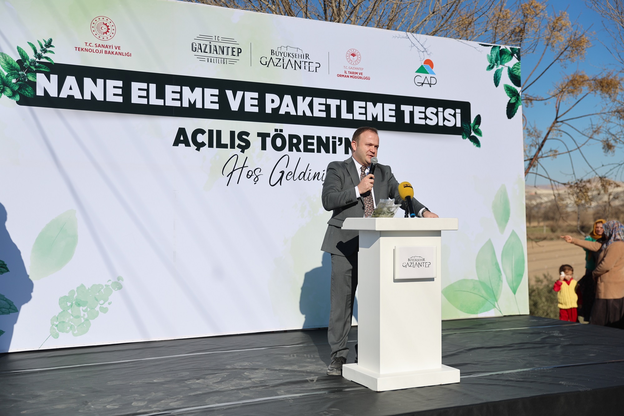 Gazi̇antep'e Yeni̇ Yatirim Nane Eleme Ve Paketleme Tesi̇si̇ni̇n Açilişi Gerçekleşti̇ (3)