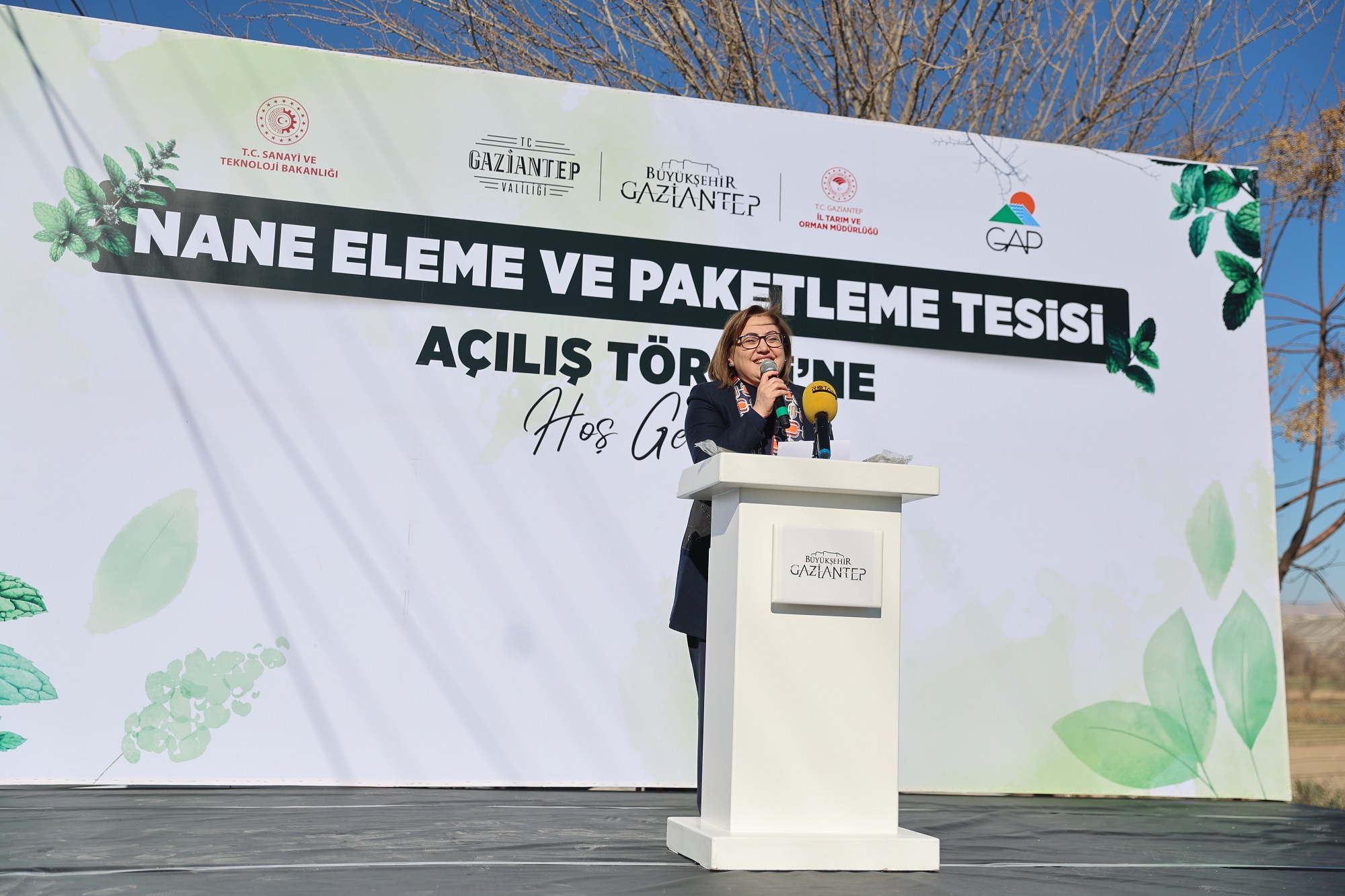 Gazi̇antep'e Yeni̇ Yatirim Nane Eleme Ve Paketleme Tesi̇si̇ni̇n Açilişi Gerçekleşti̇ (4)